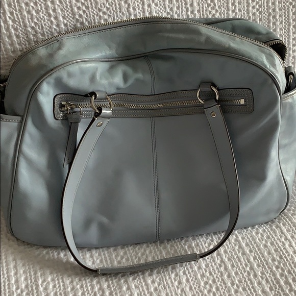 Lilac Coach diaper bag. - Picture 2 of 3